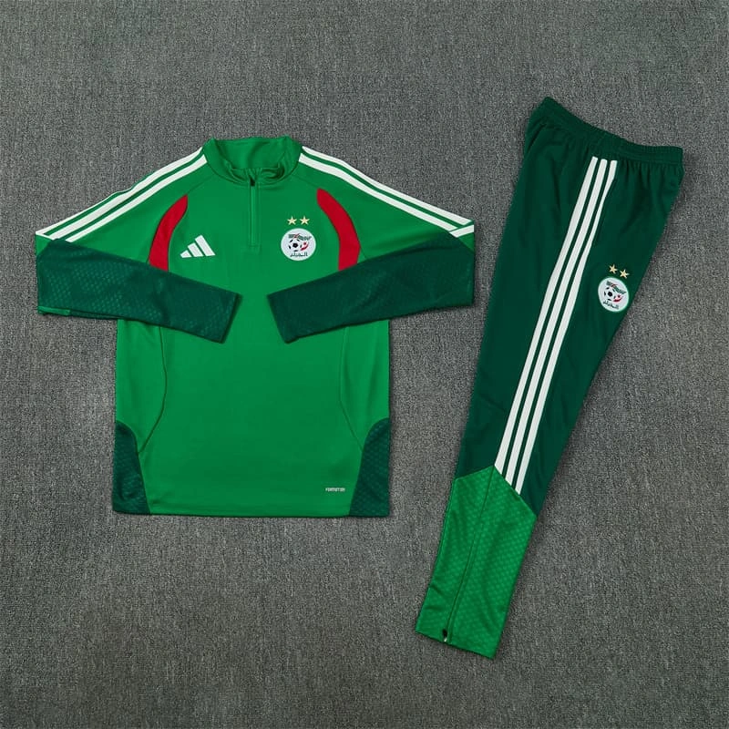 Sudadera de Entrenamiento Argelia 2026 Kit Verde