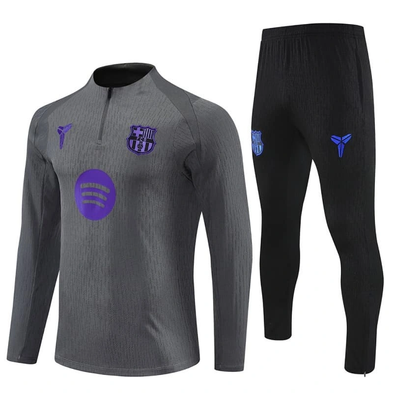Sudadera De Entrenamiento Barcelona x Kobe Bryant 2025/2026 Kit Gris