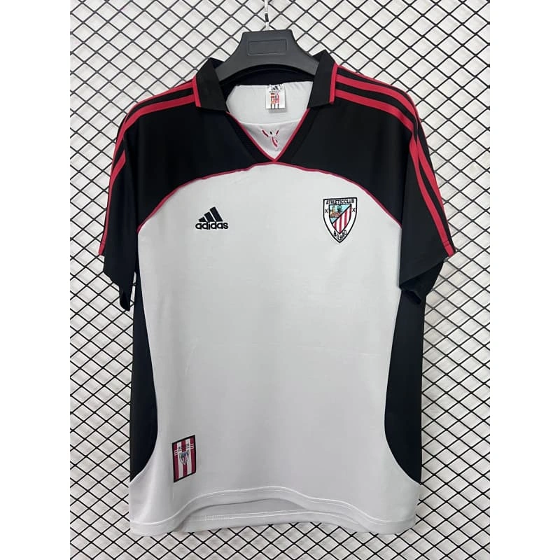 Camiseta Athletic de Bilbao 1999/2000 Third Retro Negro/Blanco