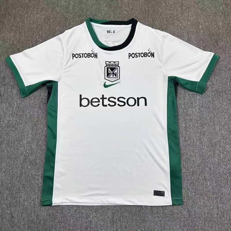 Camiseta Atlético Nacional 2026/2027 Away Blanco/Verde