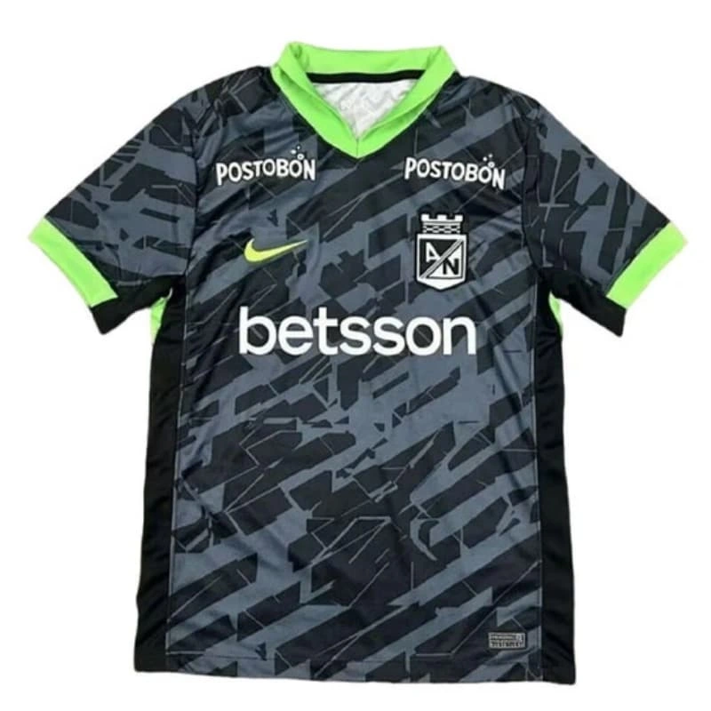 Camiseta Atlético Nacional 2026/2027 Third Negro/Verde