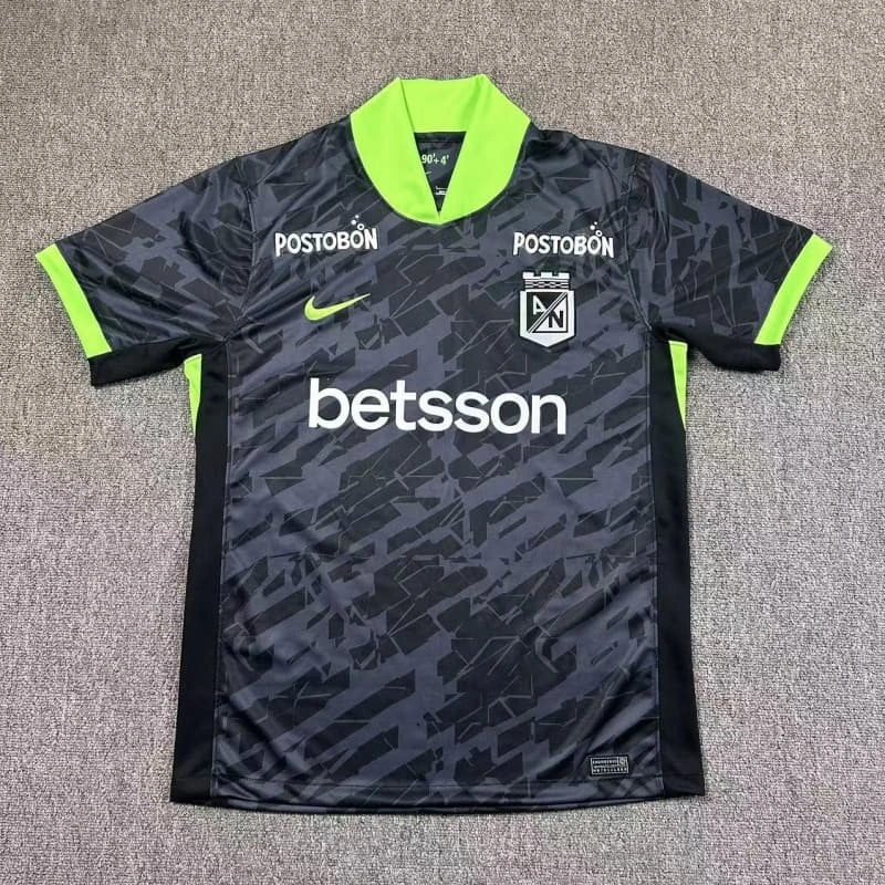 Camiseta Atlético Nacional 2026/2027 Third Negro/Verde