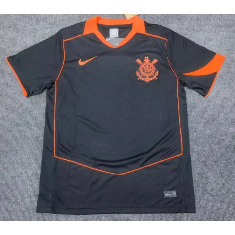 Camiseta Corinthians 2025/2026 4th Negro/Naranja