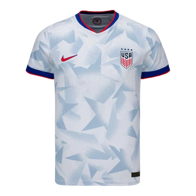 Camiseta EE.UU 2025 Home la EURO Femenina Blanco