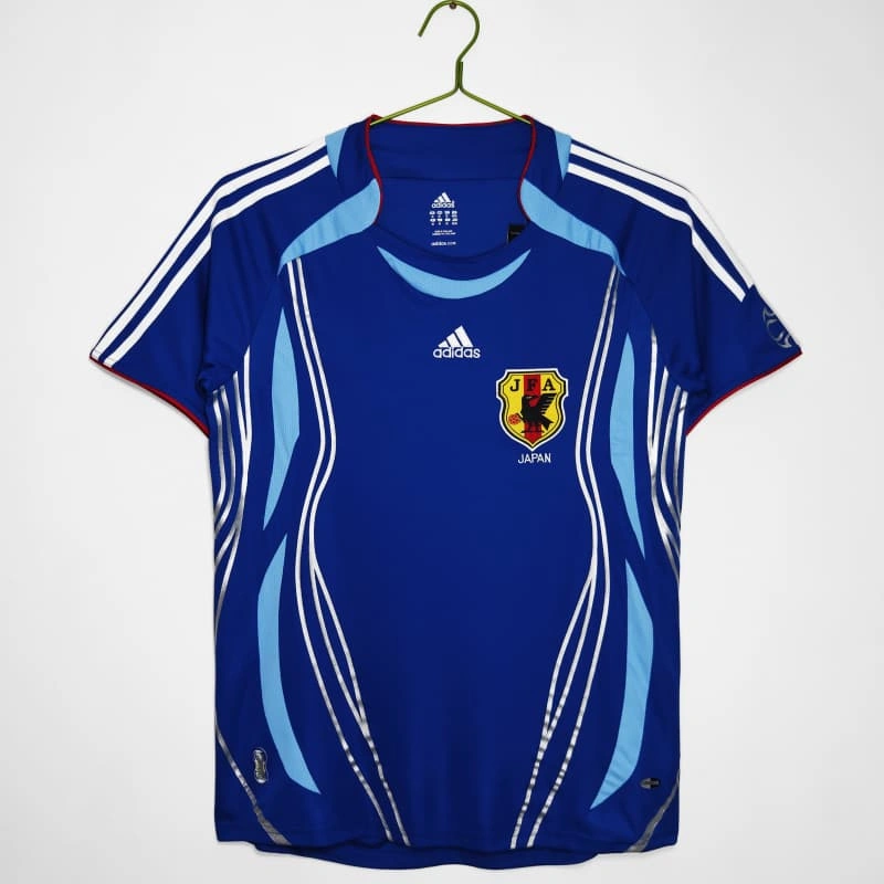 Camiseta Japón 2006 Home Retro Azul