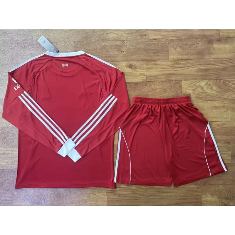 Camiseta Liverpool 2025/2026 Home ML Rojo