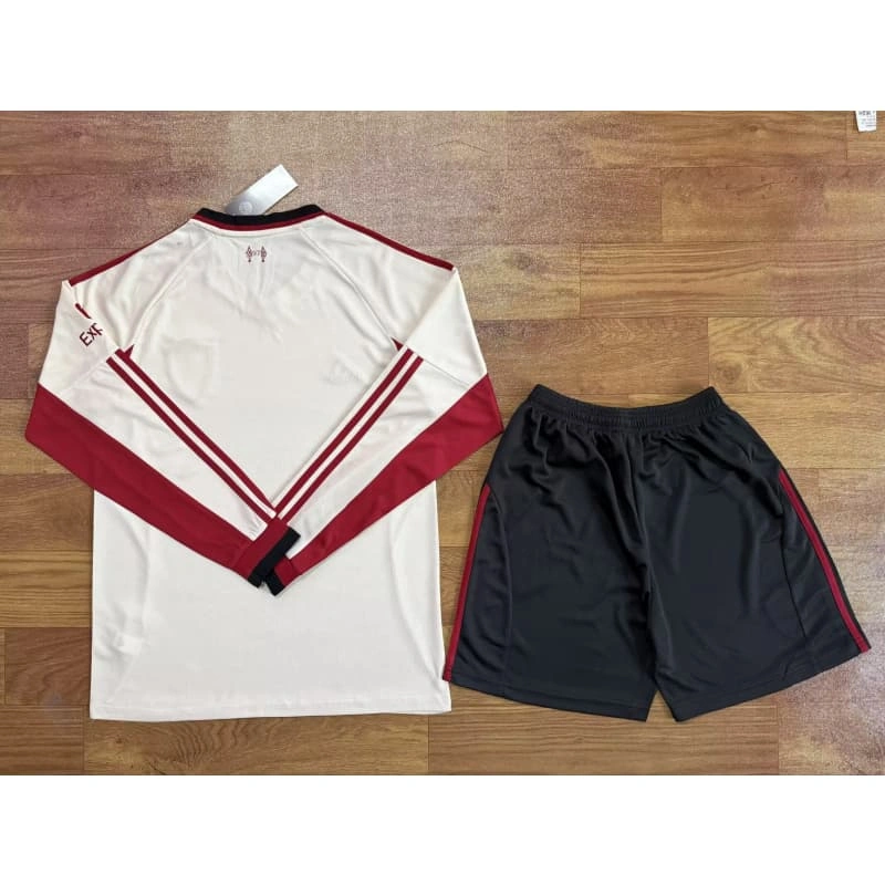 Camiseta Liverpool 2025/2026 Away ML Blanco