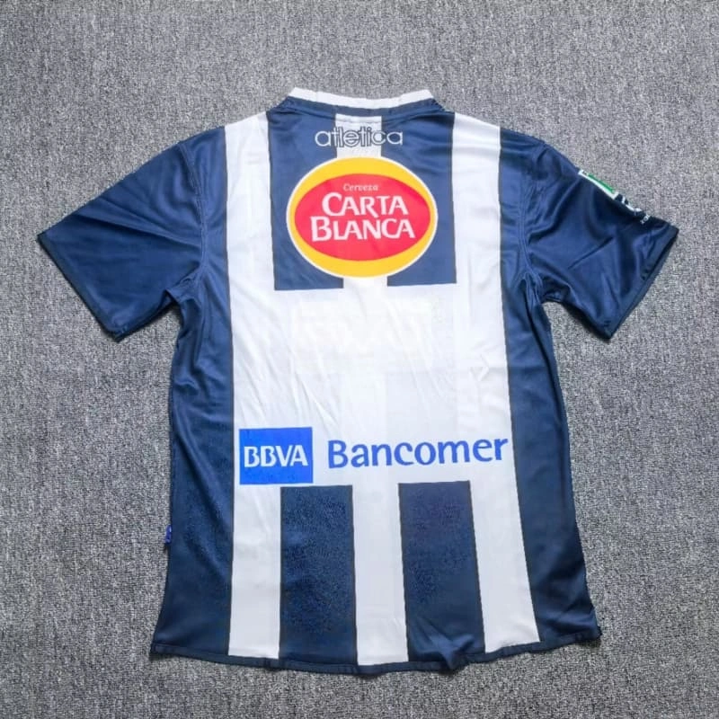 Camiseta Monterrey 2000/2001 Home Retro Azul Marino/Blanco