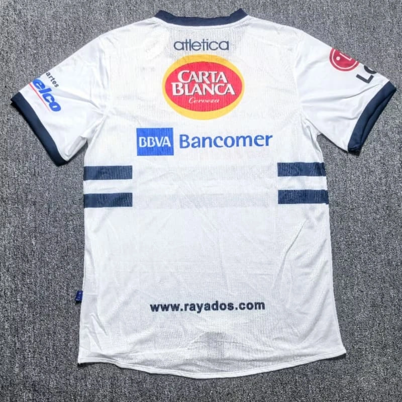 Camiseta Monterrey 2005/2006 Home Retro Blanco/Azul Marino