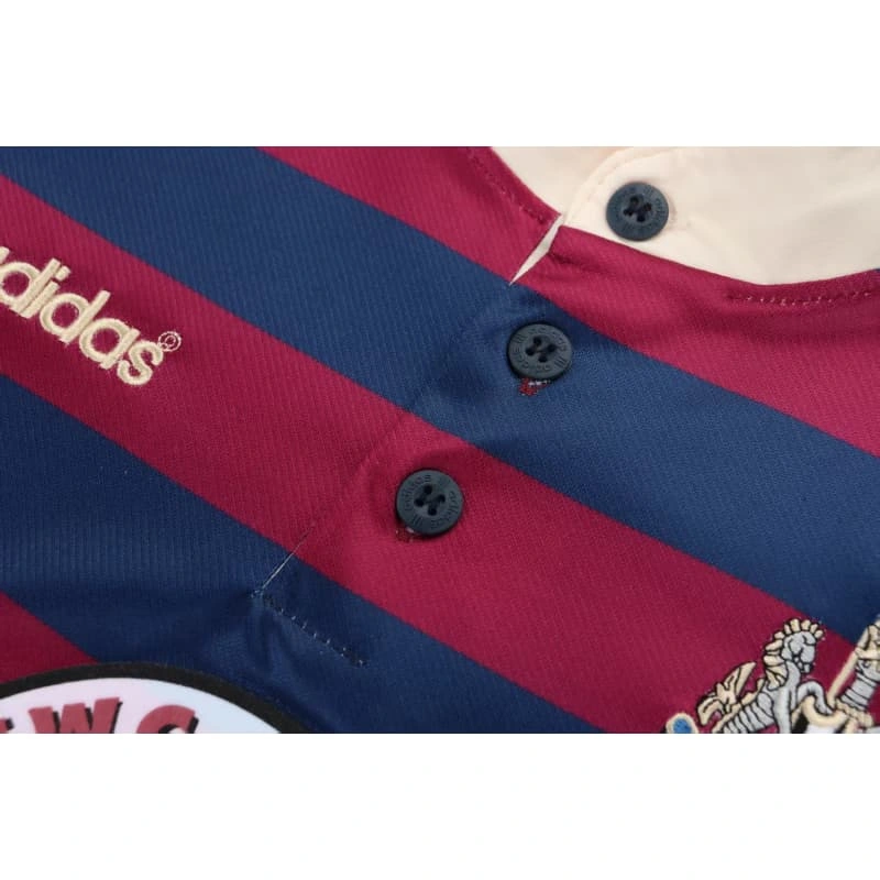 Camiseta Newcastle United 1995/1997 Away Retro Rojo/Azul Niño Kit