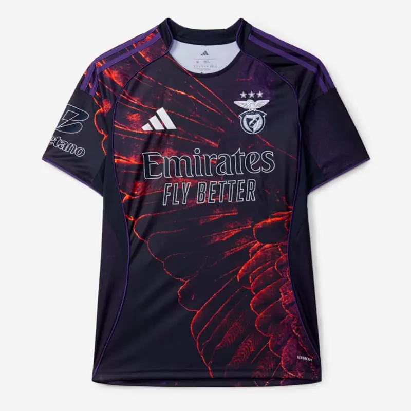Camiseta Benfica x Vhils 2025/26 Edición Especial Negro