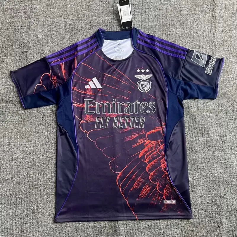 Camiseta Benfica x Vhils 2025/26 Edición Especial Negro