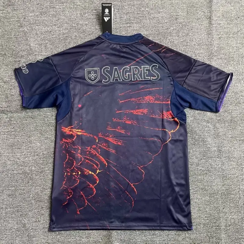 Camiseta Benfica x Vhils 2025/26 Edición Especial Negro