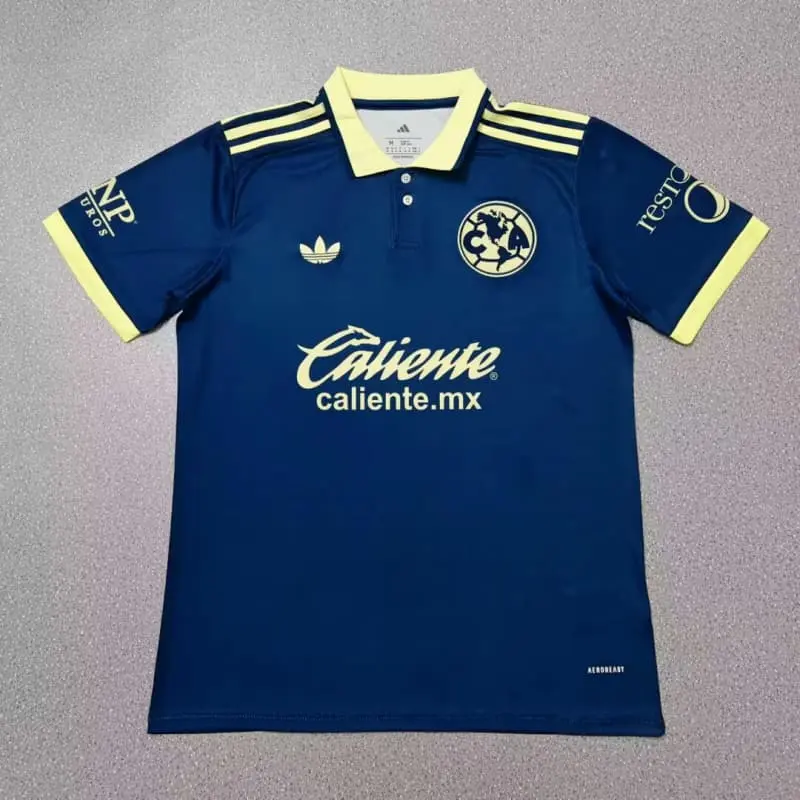 Camiseta Club America 2026/2027 Away Azul/Amarillo