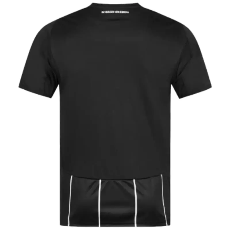 Camiseta Eintracht Fráncfort 2025/2026 Negro/Blanco Edición UCL