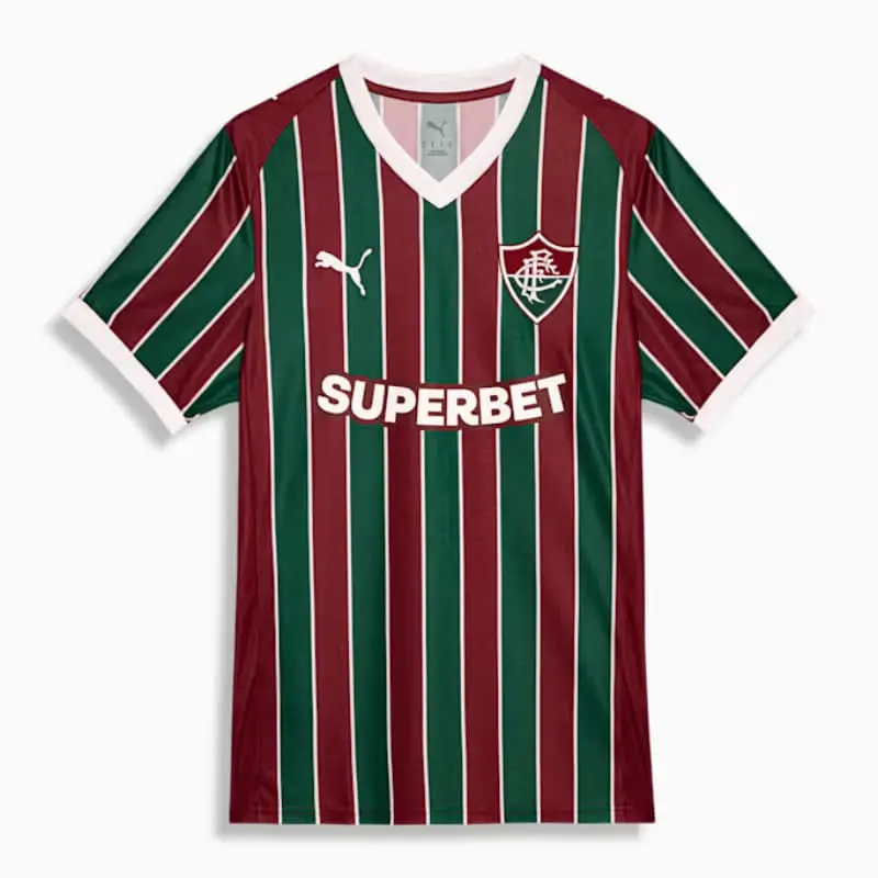 Camiseta Fluminense 2026/2027 Home Rojo/Verde