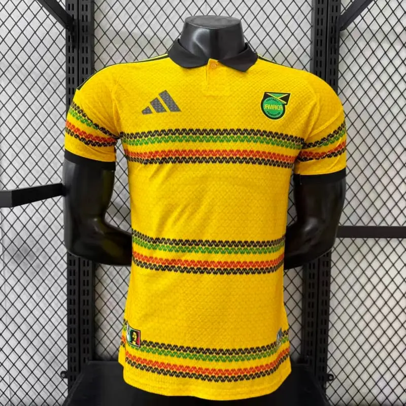Camiseta Jamaica 2026 Home Mundial Amarillo (EDICIÓN JUGADOR)