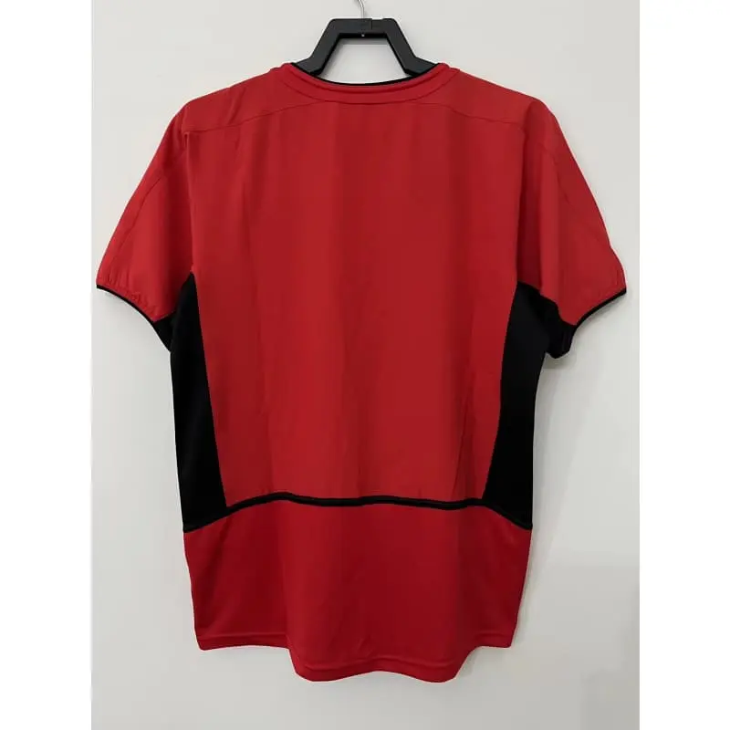 Camiseta Manchester United 2002/04 Home Retro Rojo