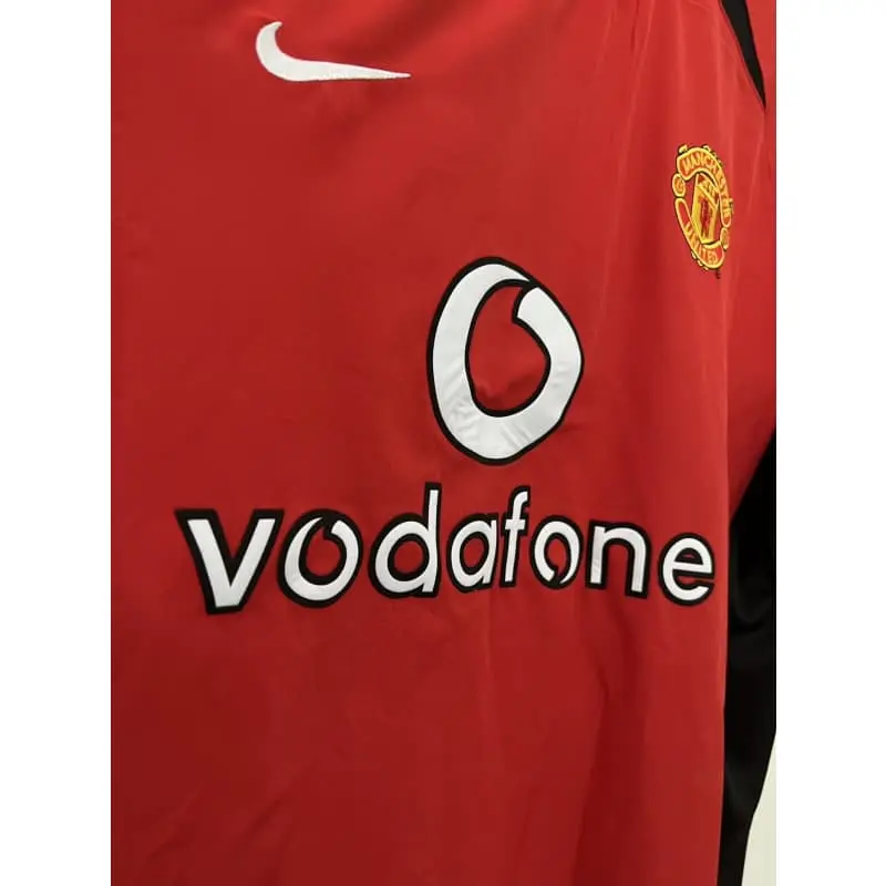 Camiseta Manchester United 2002/04 Home Retro Rojo