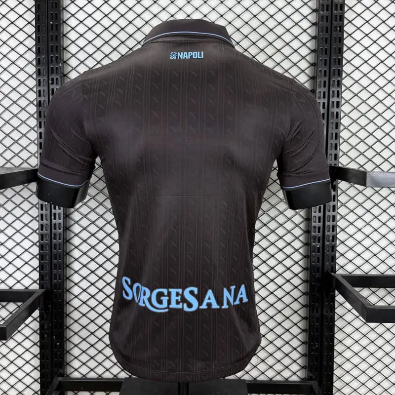 Camiseta Napoli 2025/2026 Third Negro (EDICIÓN JUGADOR)