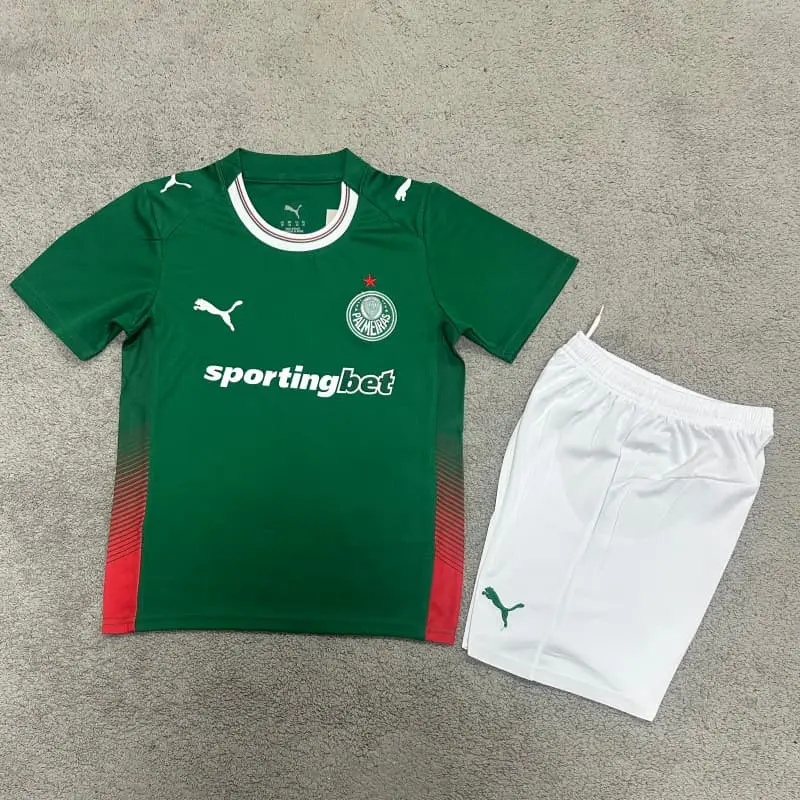 Camiseta Palmeiras 2026/2027 Home Verde Niño Kit