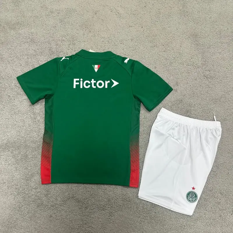 Camiseta Palmeiras 2026/2027 Home Verde Niño Kit