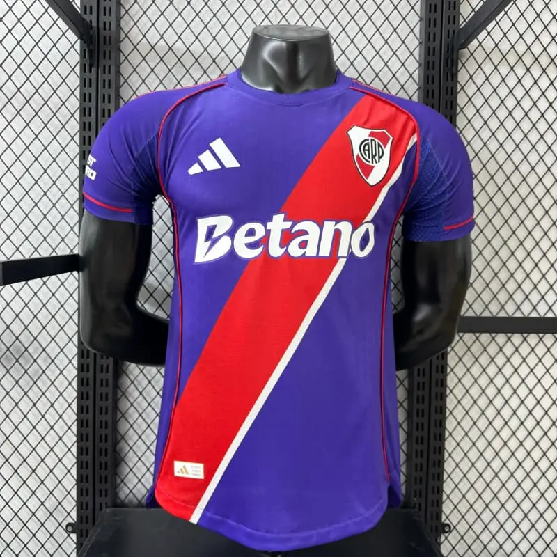 Camiseta River Plate 2026/2027 4th Morado/Rojo/Blanco (EDICIÓN JUGADOR)