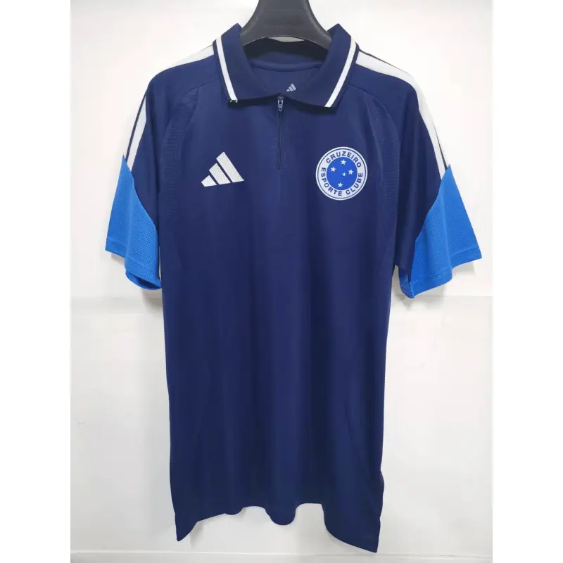 Polo Cruzeiro 2026/2027 Azul Oscuro/Azul