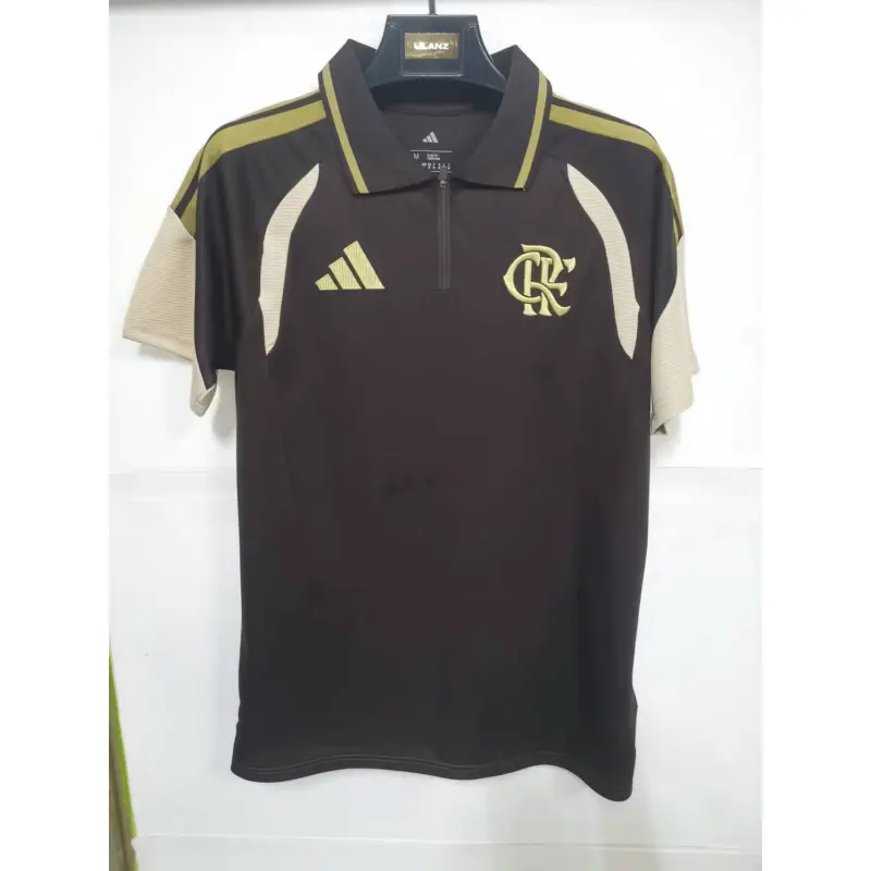 Polo Flamengo 2026/2027 Marrón/Dorado