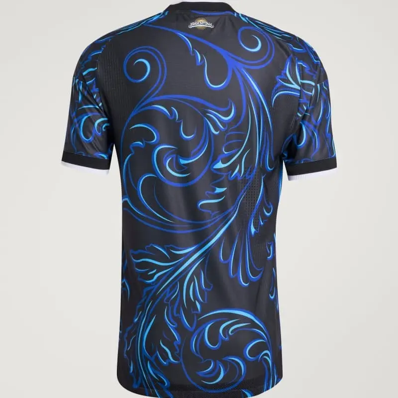 Camiseta Argentina Mundial 2026 Away Azul con FIFA2022