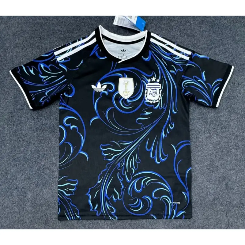 Camiseta Argentina Mundial 2026 Away Azul con FIFA2022