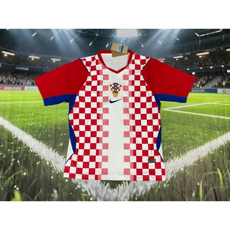Camiseta Croacia Mundial 2026 Home Rojo/Blanco