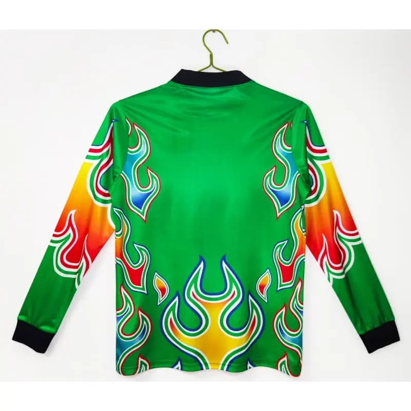 Camiseta de Portero Japón 1998 Retro ML Verde