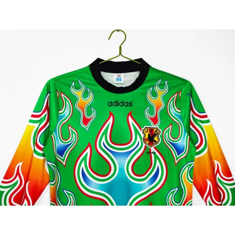 Camiseta de Portero Japón 1998 Retro ML Verde