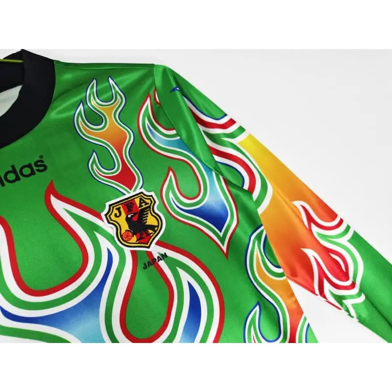Camiseta de Portero Japón 1998 Retro ML Verde
