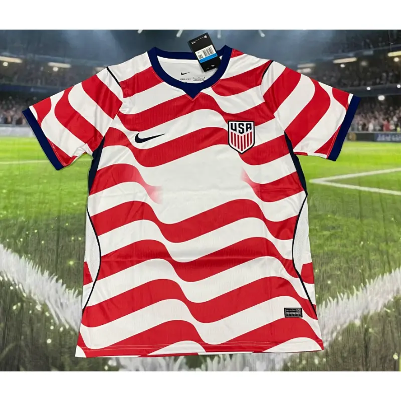Camiseta EE.UU Mundial 2026 Home Rojo/Blanco