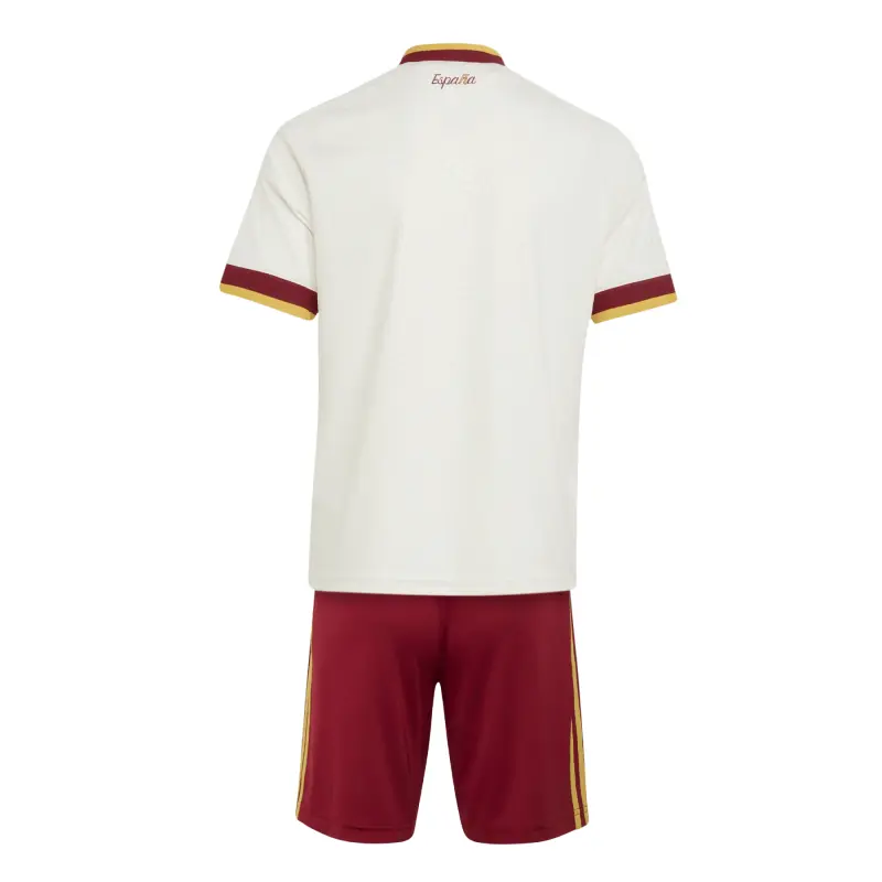 Camiseta España Mundial 2026 Away Blanco/Rojo Niño Kit