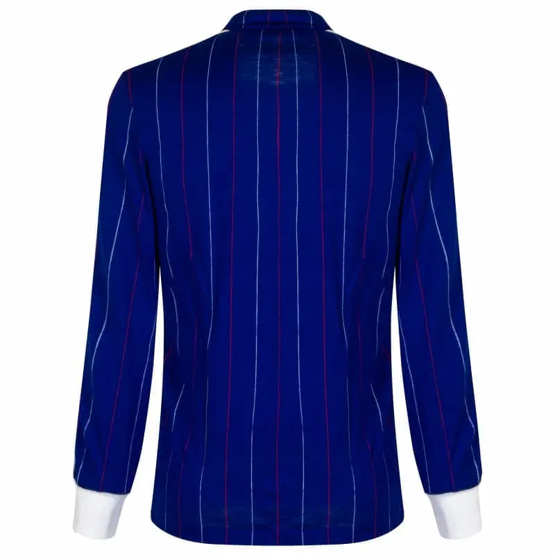 Camiseta Francia 1980/82 Home Retro ML Azul