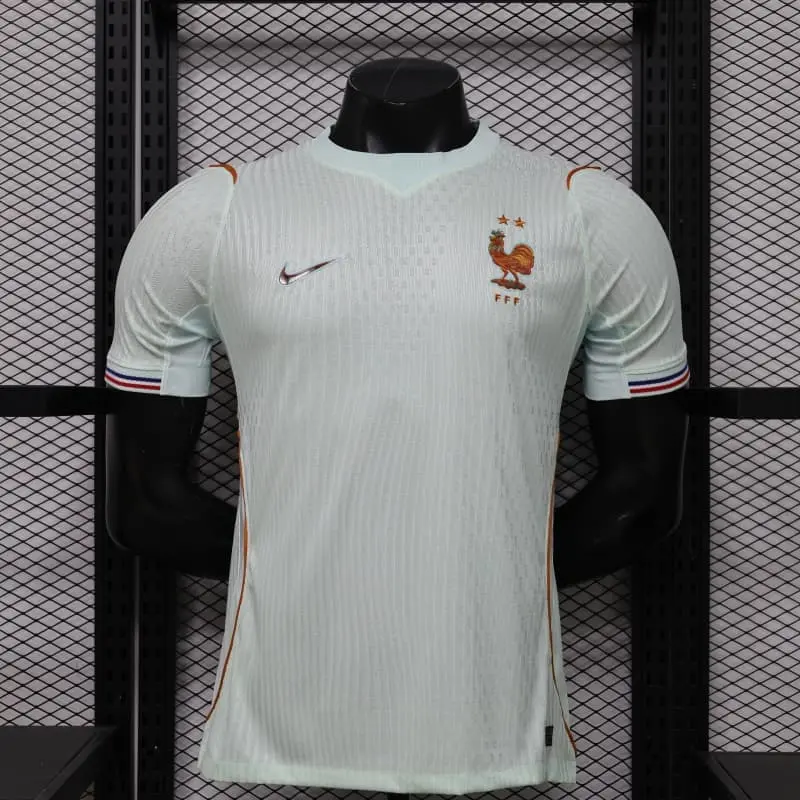 Camiseta Francia Mundial 2026 Away Verde Menta (EDICIÓN JUGADOR)