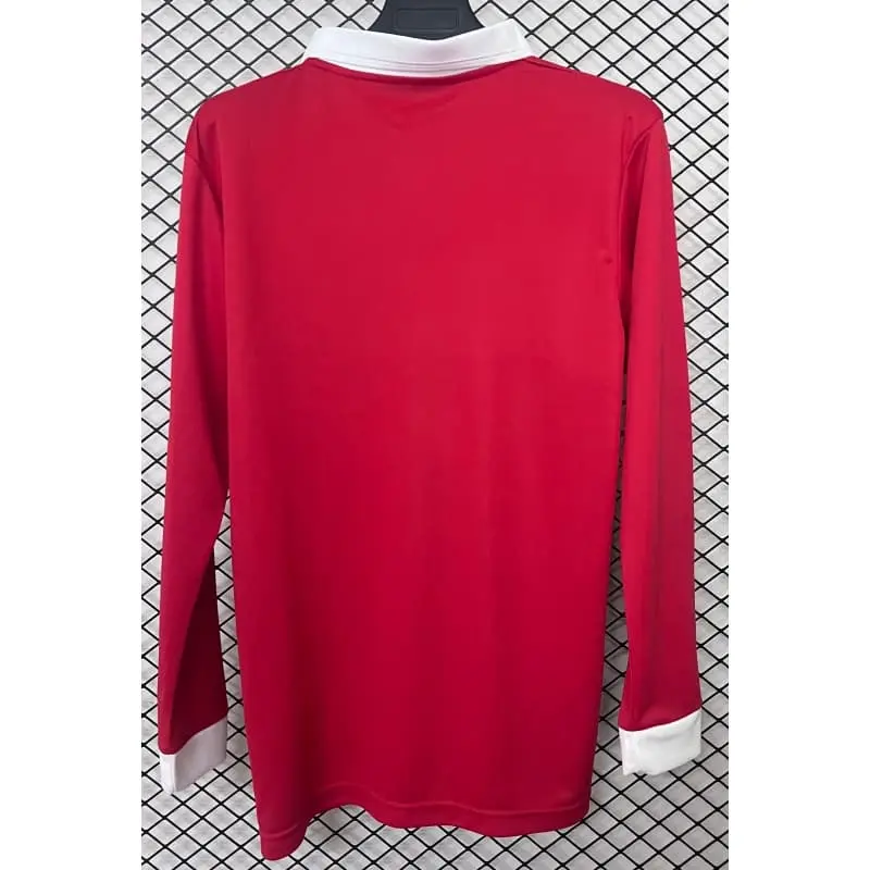 Camiseta Gales 150 Aniversario Edición 2026 ML Rojo