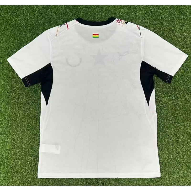 Camiseta Ghana Mundial 2026 Home Blanco
