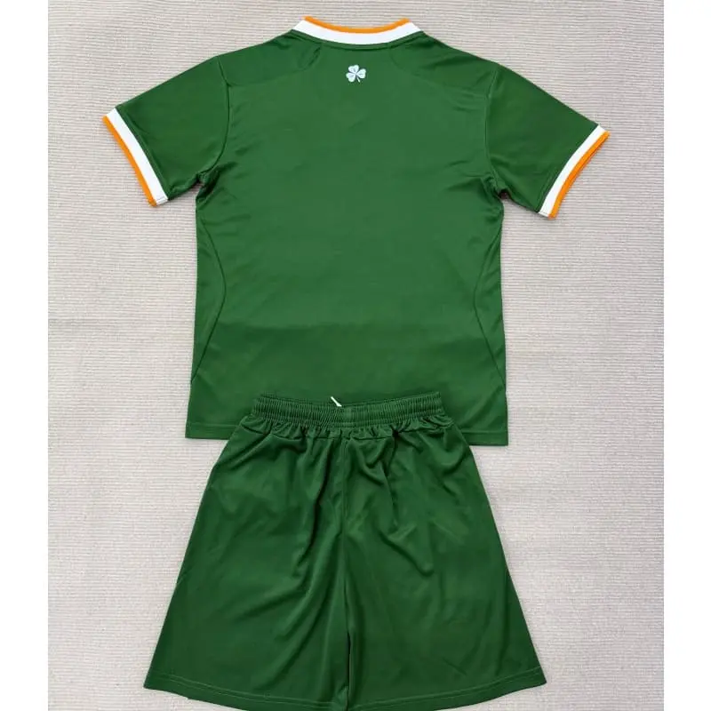 Camiseta Irland Mundial 2026 Home Verde/Blanco Niño Kit