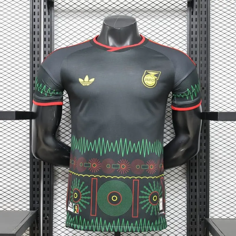 Camiseta Jamaica Mundial 2026 Away Negro (EDICIÓN JUGADOR)