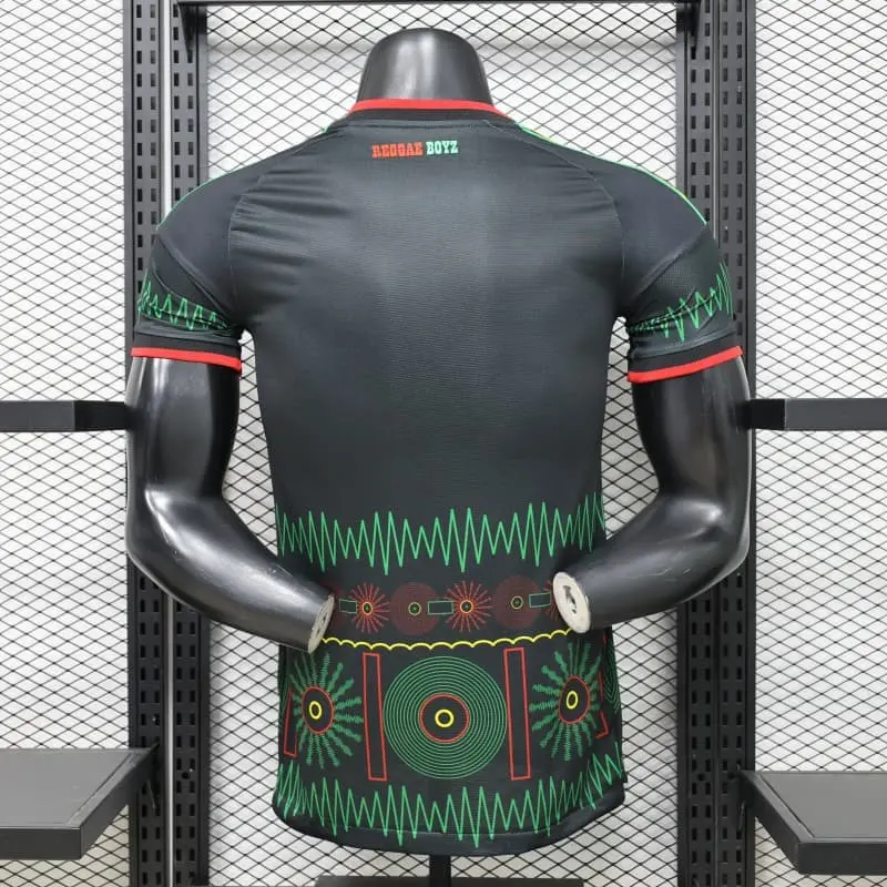 Camiseta Jamaica Mundial 2026 Away Negro (EDICIÓN JUGADOR)