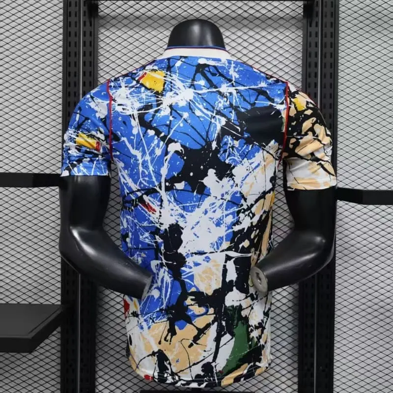 Camiseta Manchester United x Stone Roses 2025/2026 Edición Especial Multicolor (EDICIÓN JUGADOR)