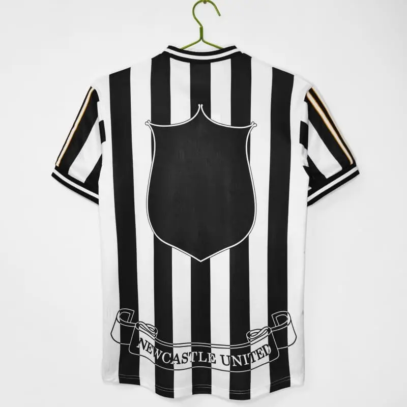 Camiseta Newcastle United 1997/99 Home Retro Negro/Blanco