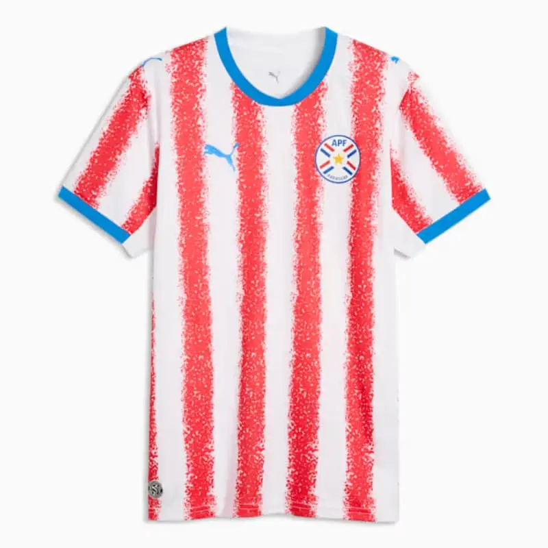 Camiseta Paraguay Mundial 2026 Home Rojo/Blanco
