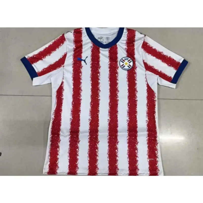Camiseta Paraguay Mundial 2026 Home Rojo/Blanco