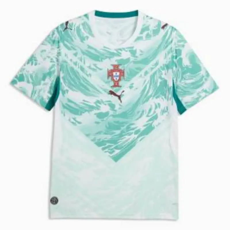 Camiseta Portugal Mundial 2026 Away Verde/Blanco