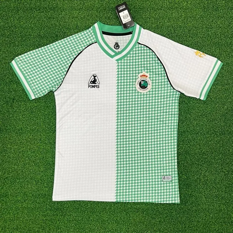 Camiseta Racing de Santander 113 Aniversario Edición 2026/2027 Verde/Blanco